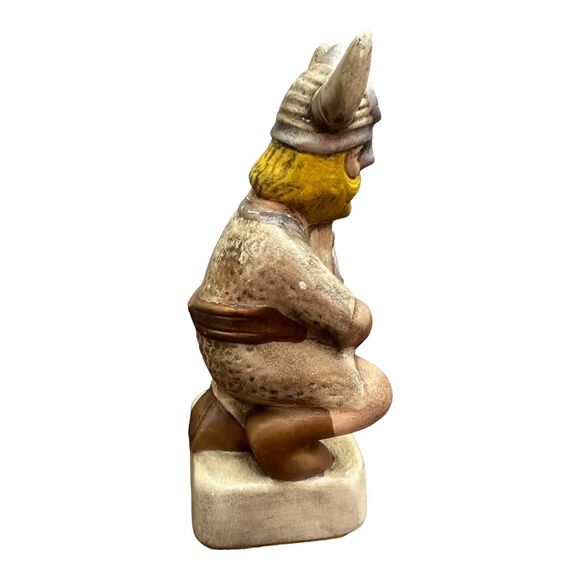 VTG 1971 GARE BY KEITH WHITE PAWM CHESS FIGURINE CERAMIC REPLACEMENT PIECE FLAWS - Picture 3 of 8